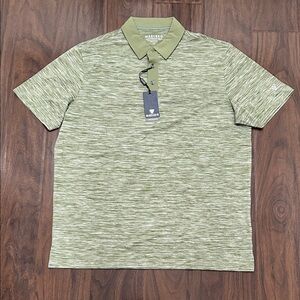 Maelreg Olive Green Performance Polo Golf Shirt